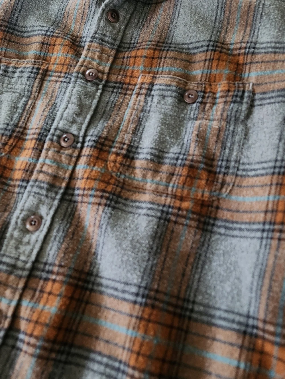 J. Crew | Mid Weight Flannel Double Brushed Plaid Slim Fit Shirt Medium